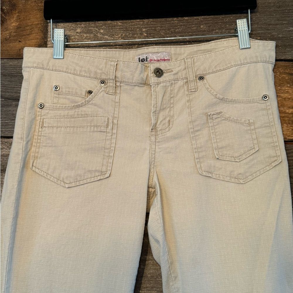 RARE Y2K L.E.I. Ripstop Pants Size 11